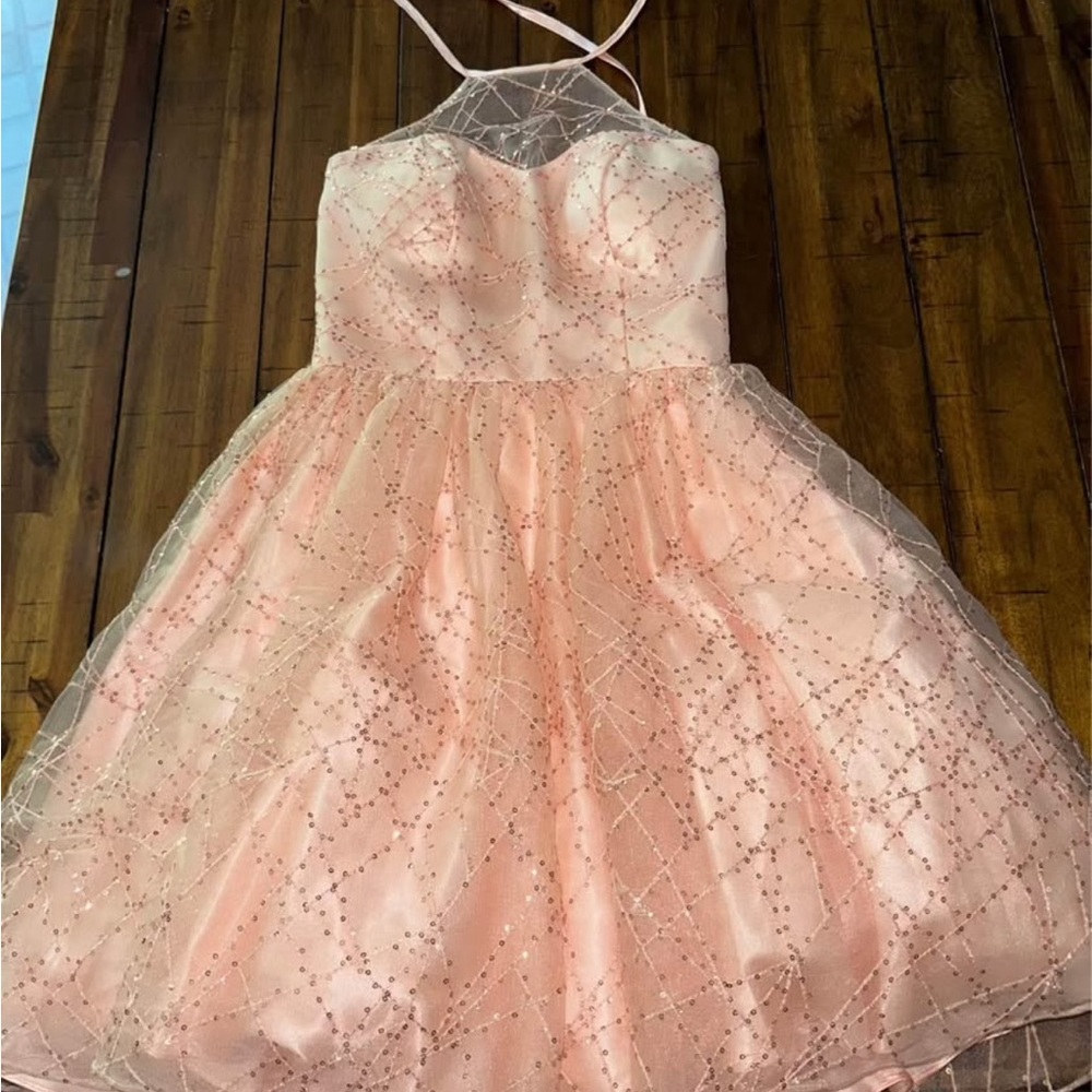 Elegant Pink Kids Dress